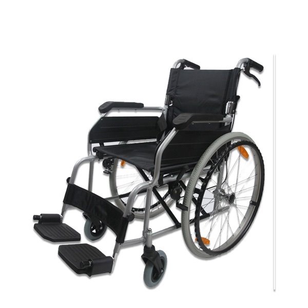 알루미늄 초경량 휠체어 A-24PU 어르신휠체어 요양원휠체어 장애인휠체어 수동휠체어